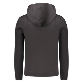 Black Cotton Men's Sweatshirt