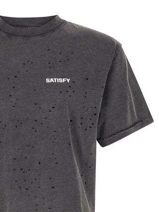 Gray Cotton T-Shirt