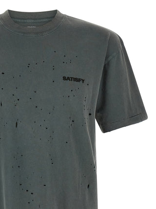 Gray Cotton T-Shirt
