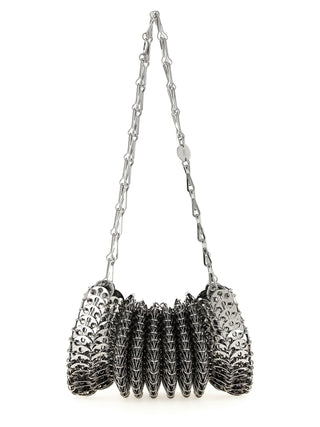 Silver Stainless Steel Shoulder Bag
