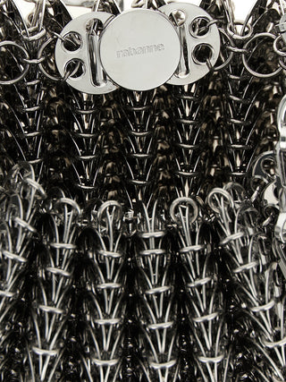 Silver Stainless Steel Shoulder Bag