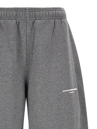 Gray Cotton Joggers (Workout Pants)