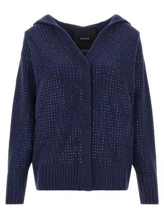 Blue Wool Cardigan