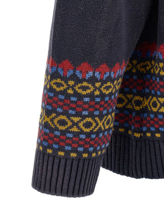 Blue Cotton Cardigan