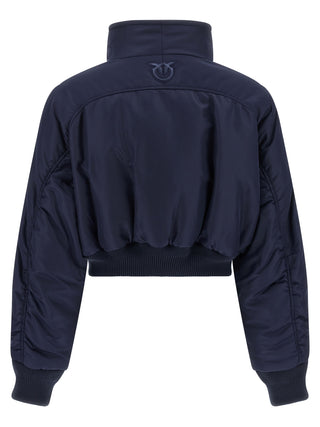 Blue Polyamide Bomber