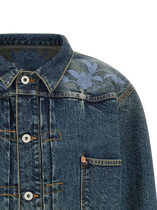 Blue Cotton Denim Jacket