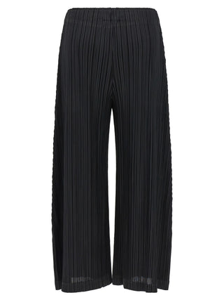 Black Polyester Pants
