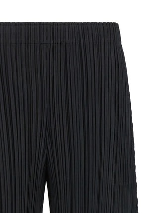 Black Polyester Pants