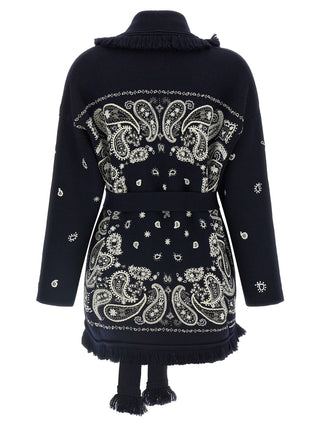 Blue Virgin Wool Cardigan