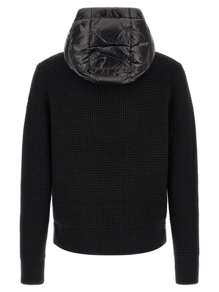 Black Polyamide Cardigan
