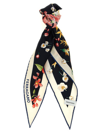 Multicolor Silk Foulard