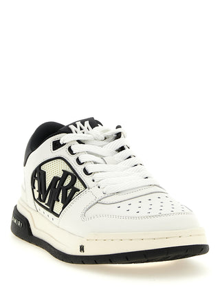 Bicolor Calfskin Low Top Sneakers
