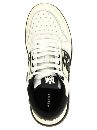 Bicolor Calfskin Low Top Sneakers
