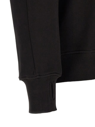 Black Cotton Sweatshirt