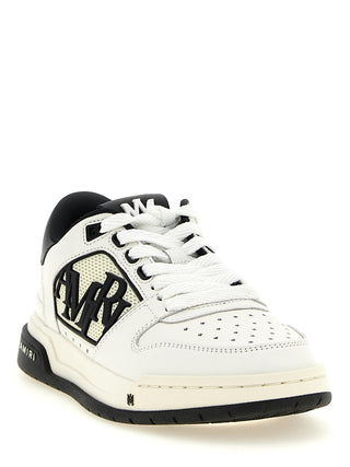 Bicolor Calfskin Athletic Sneakers