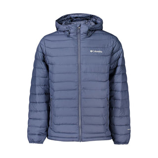 Blue Polyester Men's Jacket
