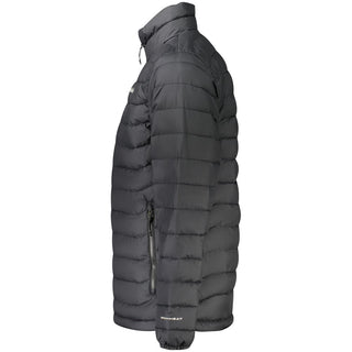 Black Polyester Men's Jacket