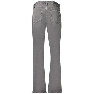 Black Cotton Womens Jeans
