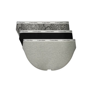 Gray Cotton Women's Underwear
