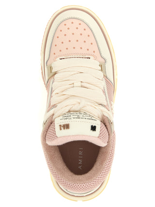Multicolor Calfskin Chunky Sneakers