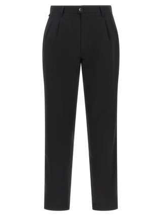 Black Polyester Dress Pants