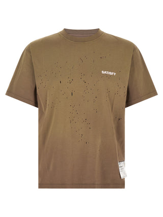 Brown Cotton T-Shirt