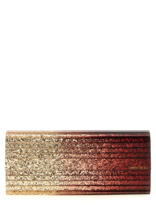 Multicolor Viscose Clutch Bag