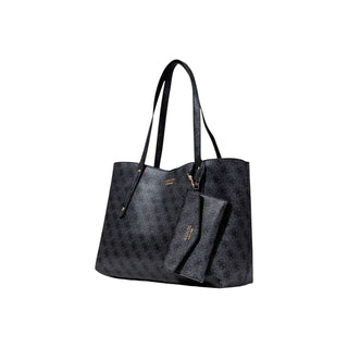 Gray Polyethylene Handbag