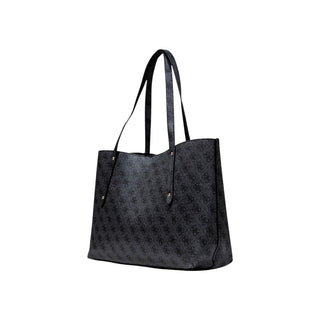 Gray Polyethylene Handbag