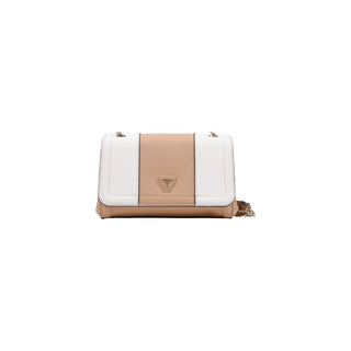 Beige Polyethylene Handbag