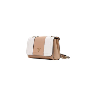 Beige Polyethylene Handbag