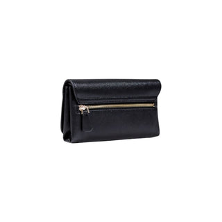 Black Polyethylene Clutch Bag