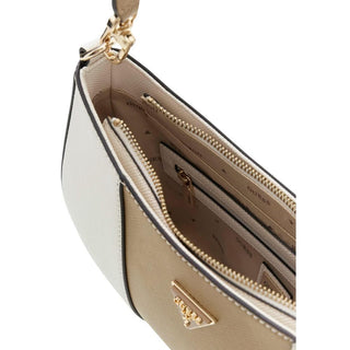 Beige Polyethylene Handbag
