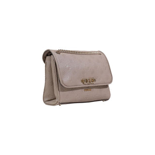 Beige Polyethylene Handbag