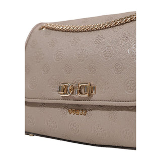 Beige Polyethylene Handbag