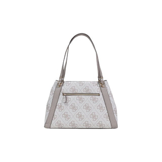 Beige Polyethylene Handbag