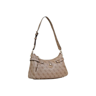Beige Polyethylene Handbag