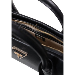 Black Polyethylene Handbag