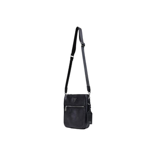 Black Polyethylene Shoulder Bag