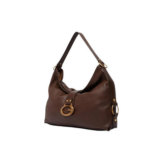 Brown Polyethylene Handbag