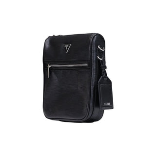 Black Polyethylene Shoulder Bag