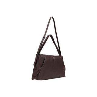 Brown Polyethylene Handbag
