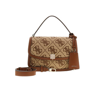 White Polyester Handbag