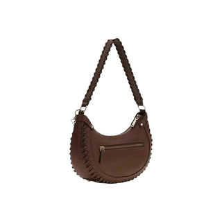 Brown Polyethylene Handbag