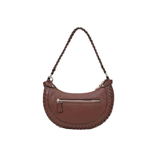 Brown Polyethylene Handbag