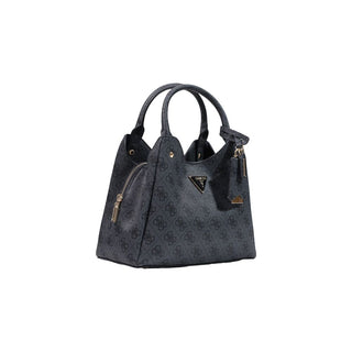 Gray Polyethylene Handbag