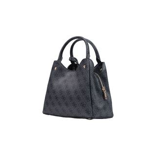Gray Polyethylene Handbag