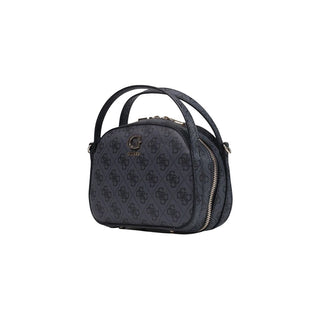 Gray Polyethylene Handbag