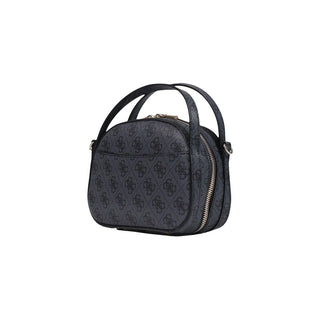 Gray Polyethylene Handbag