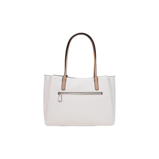 Beige Polyethylene Handbag